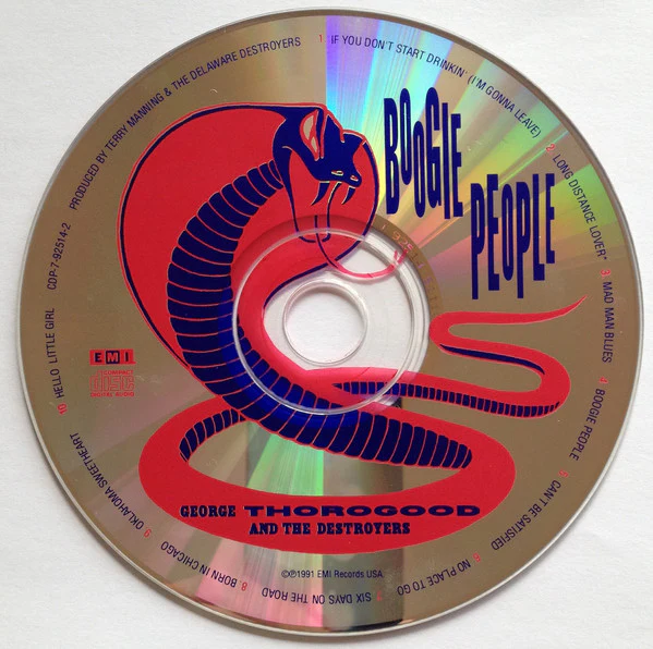George Thorogood & The Destroyers - Boogie People (CD) - Image 3