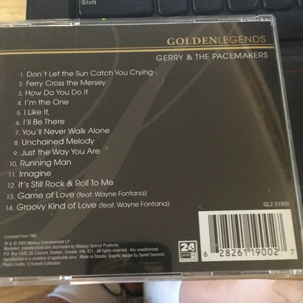 Gerry & The Pacemakers - Gerry & The Pacemakers (CD) - Image 2