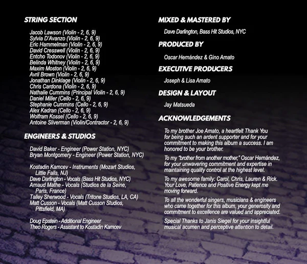 Gino Amato - Latin Crossroads (CD) - Image 3