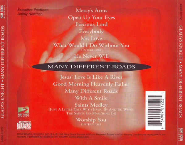 Gladys Knight - Many Different Roads (CD) - Image 2
