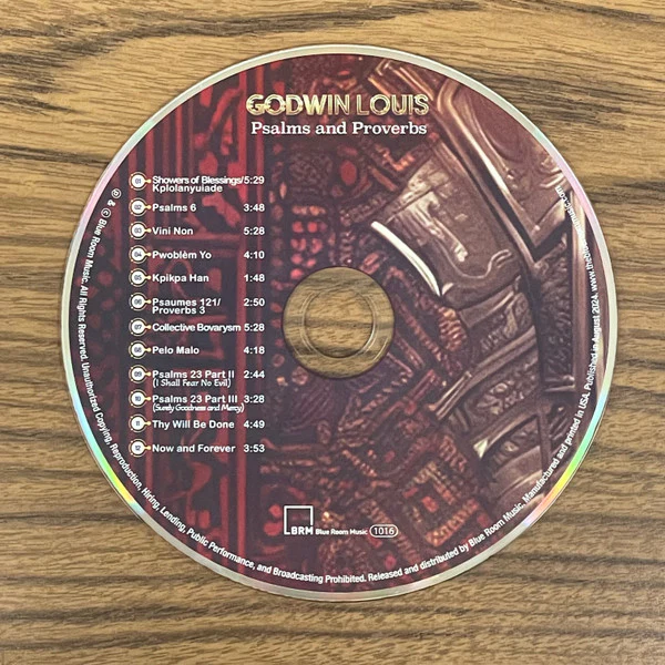 Godwin Louis - Psalms And Proverbs (CD) - Image 2