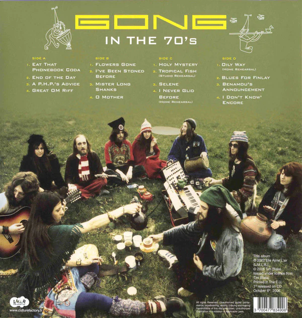Gong - Gong In The 70's (Vinyl) - Image 2