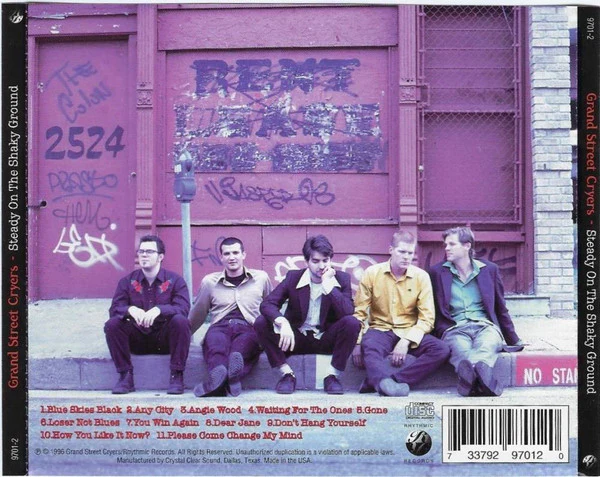 Grand Street Cryers - Steady On The Shaky Ground (CD) - Image 2