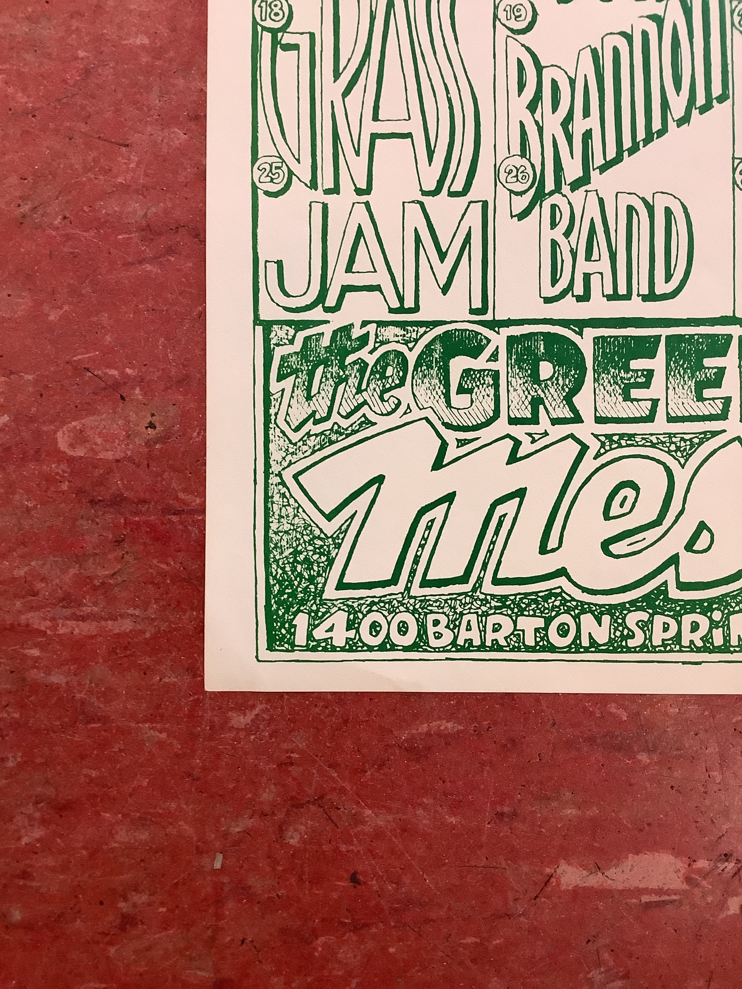 Green Mesquite Barbecue April Music Calendar - 1990 (Poster) - Image 5