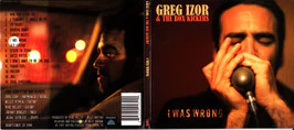 Greg Izor & The Box Kickers - I Was Wrong (CD) - Image 2