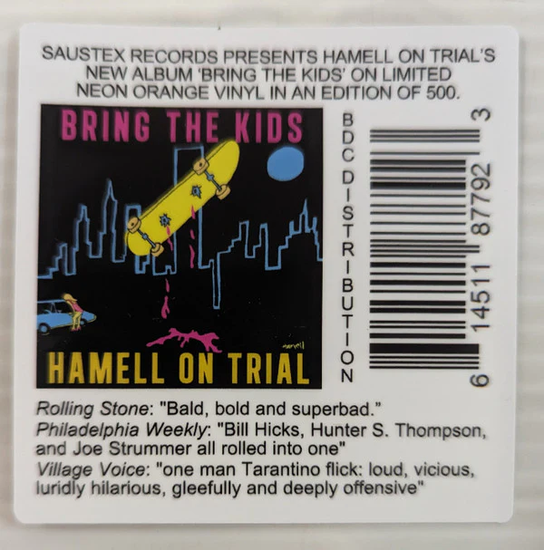 Hamell On Trial - Bring The Kids (Vinyl) - Image 4