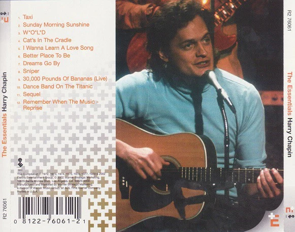 Harry Chapin - The Essentials (CD) - Image 2