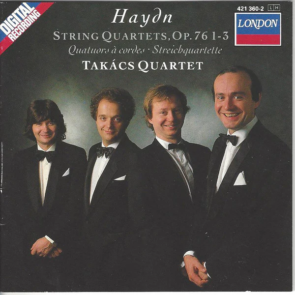 Haydn* - Takács Quartet - String Quartets, Op. 76 1-3 (CD)