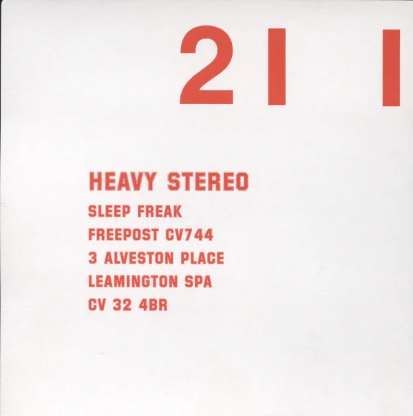 Heavy Stereo - Sleep Freak (CD) - Image 5