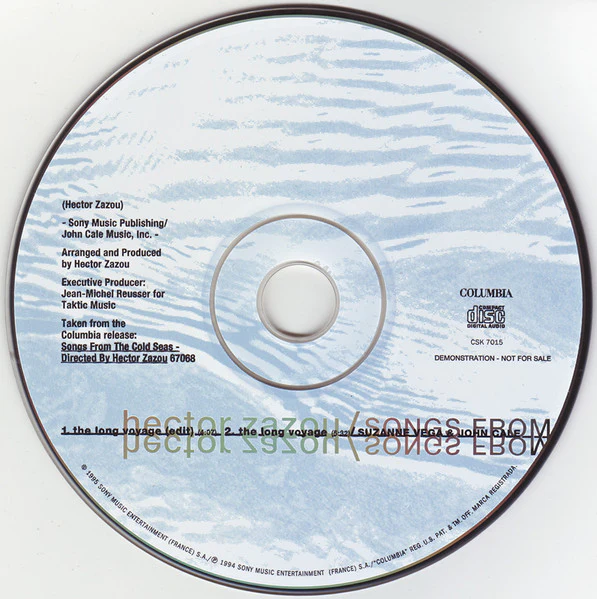 Hector Zazou, Suzanne Vega And John Cale - The Long Voyage (CD) - Image 3