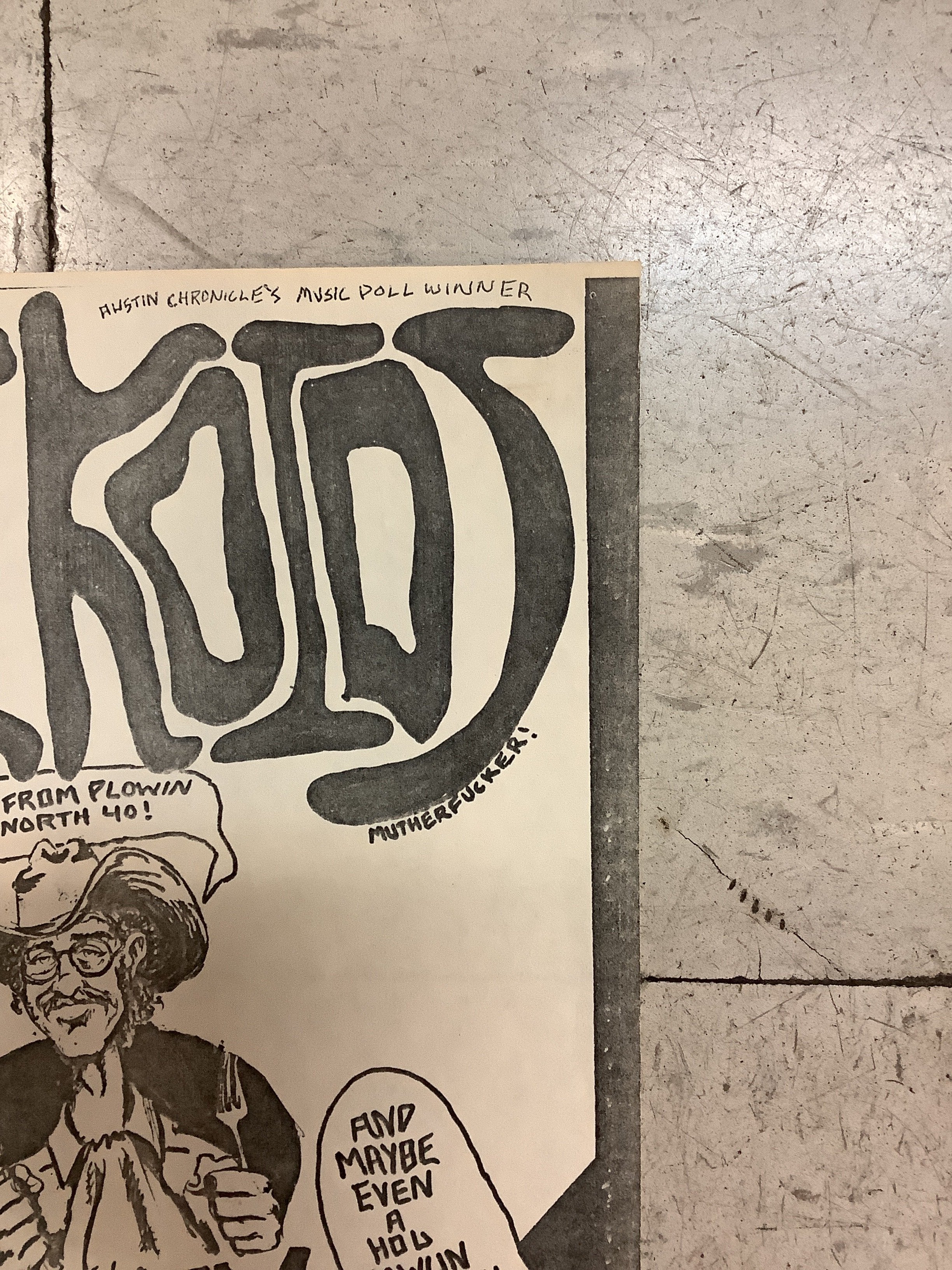 Hickoids at Bone Club (Poster) - Image 3