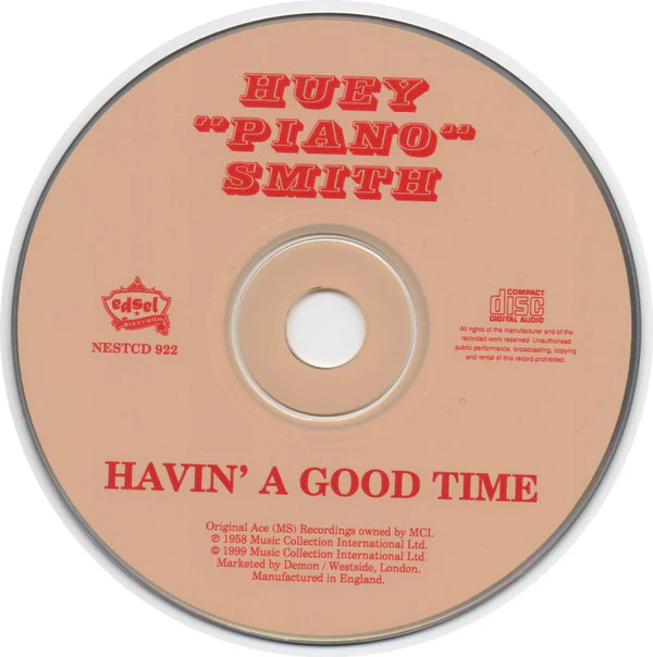Huey "Piano" Smith & His Clowns - Having A Good Time (CD) - Image 3