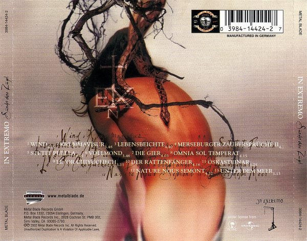 In Extremo - Sünder Ohne Zügel (CD) - Image 2