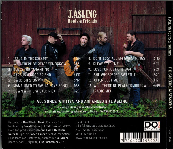 J. Åsling Roots & Friends Feat. Sven Zetterberg - The Stockholm Sessions (CD) - Image 4