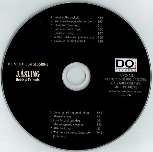 J. Åsling Roots & Friends Feat. Sven Zetterberg - The Stockholm Sessions (CD) - Image 5