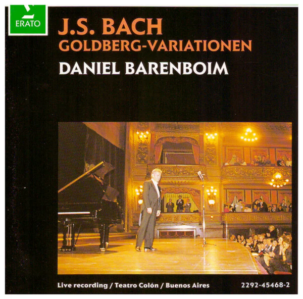 Johann Sebastian Bach – Daniel Barenboim - Goldberg-Variationen (CD)