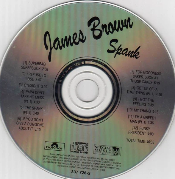 James Brown - Spank (CD) - Image 3