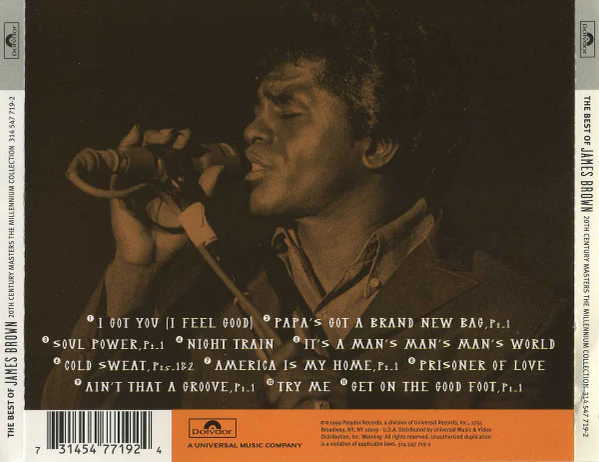 James Brown - The Best Of James Brown (CD) - Image 4