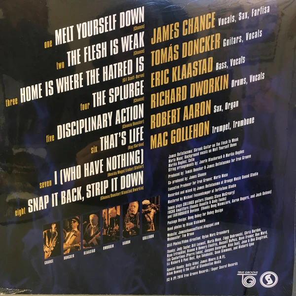 James Chance & The Contortions - The Flesh Is Weak (Vinyl) - Image 3