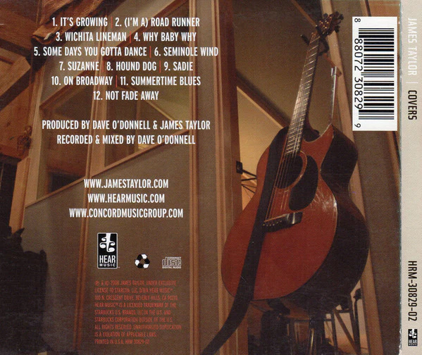 James Taylor  - Covers (CD) - Image 2