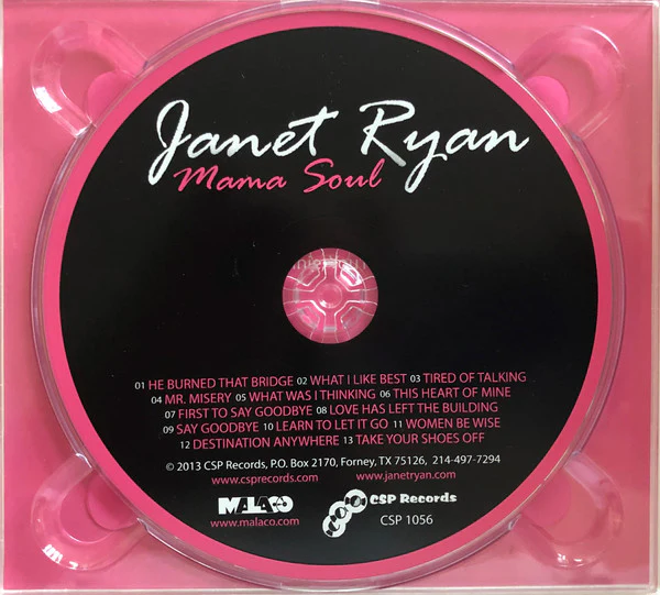 Janet Ryan - Mama Soul (CD) - Image 3
