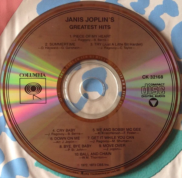 Janis Joplin - Janis Joplin's Greatest Hits (CD) - Image 5