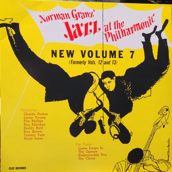 Jazz At The Philharmonic - Norman Granz' Jazz At The Philharmonic - New Volume 7 (Formerly Vols. 12 And 13) (Vinyl) - Image 2