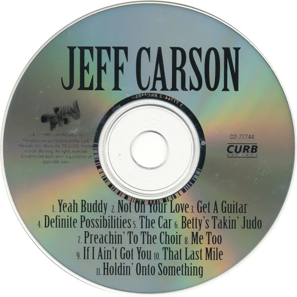 Jeff Carson - Jeff Carson (CD) - Image 3