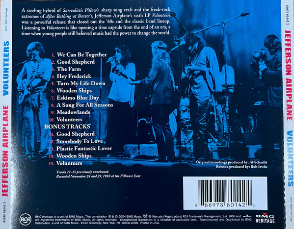 Jefferson Airplane - Volunteers (CD) - Image 2