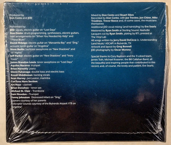 Jerry DeCicca - New Shadows (CD) - Image 2
