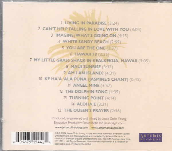 Jesse Colin Young - Living In Paradise (CD) - Image 2