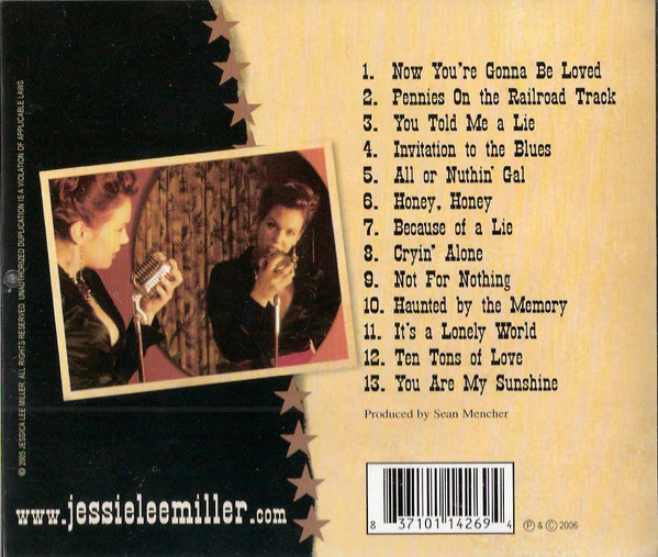 Jessie Lee Miller - Now You're Gonna Be Loved (CD) - Image 2