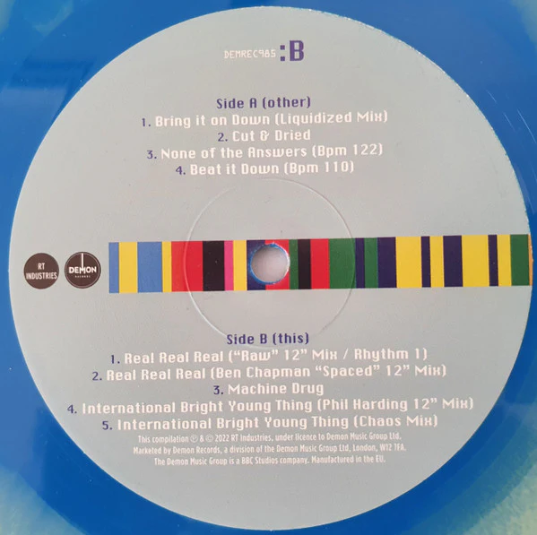 Jesus Jones - Scratched (Unreleased Rare Tracks & Remixes) (Vinyl) - Image 4