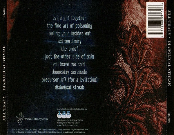 Jill Tracy - Diabolical Streak (CD) - Image 2