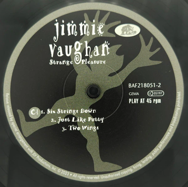 Jimmie Vaughan - Strange Pleasure (Vinyl) - Image 5