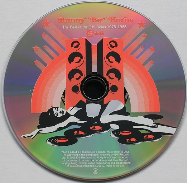 Jimmy "Bo" Horne - The Best Of The T.K. Years 1975-1985 (CD) - Image 2