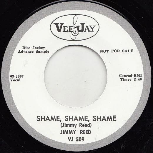 Jimmy Reed - Shame, Shame, Shame / There'll Be A Day (Vinyl)