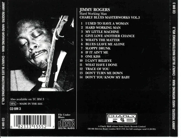 Jimmy Rogers - Hard Working Man (CD) - Image 2