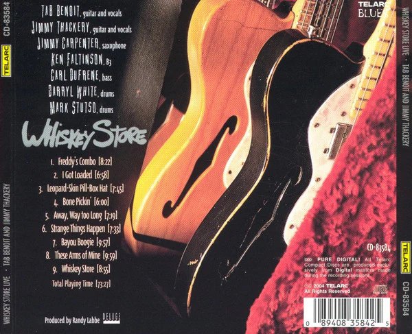 Jimmy Thackery & Tab Benoit - Whiskey Store Live! (CD) - Image 2