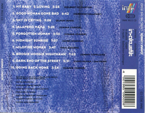 Joanna Connor - Living On The Road (CD) - Image 2