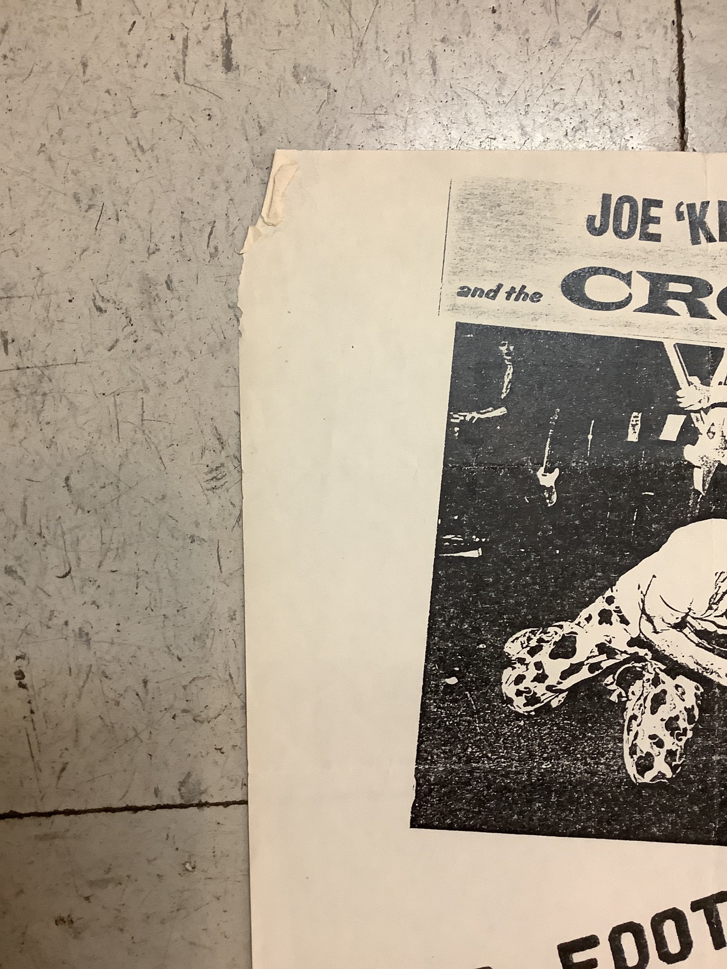 Joe "King" Carrasco and Standing Waves at Club Foot (Poster) - Image 2