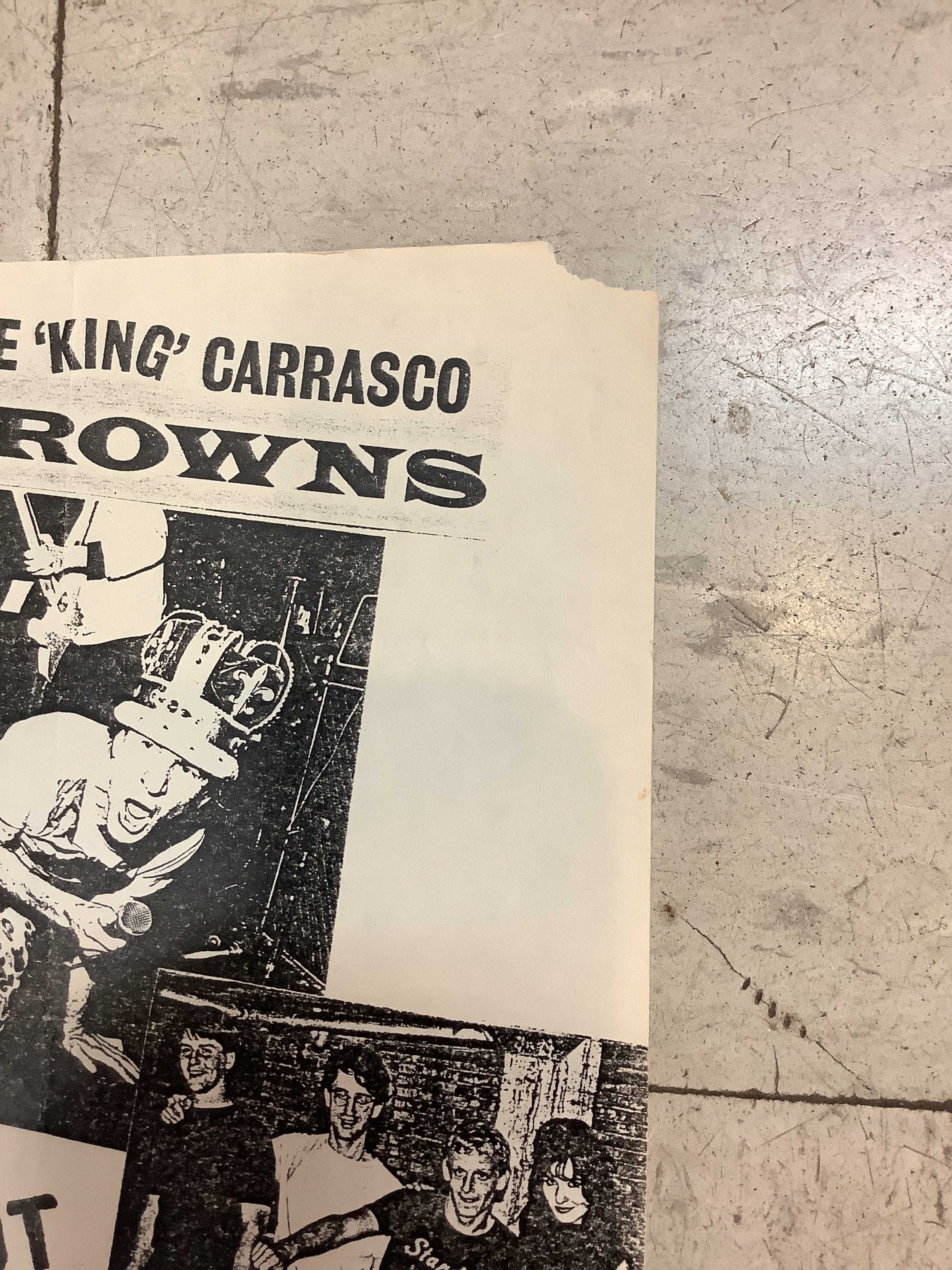 Joe "King" Carrasco and Standing Waves at Club Foot (Poster) - Image 3