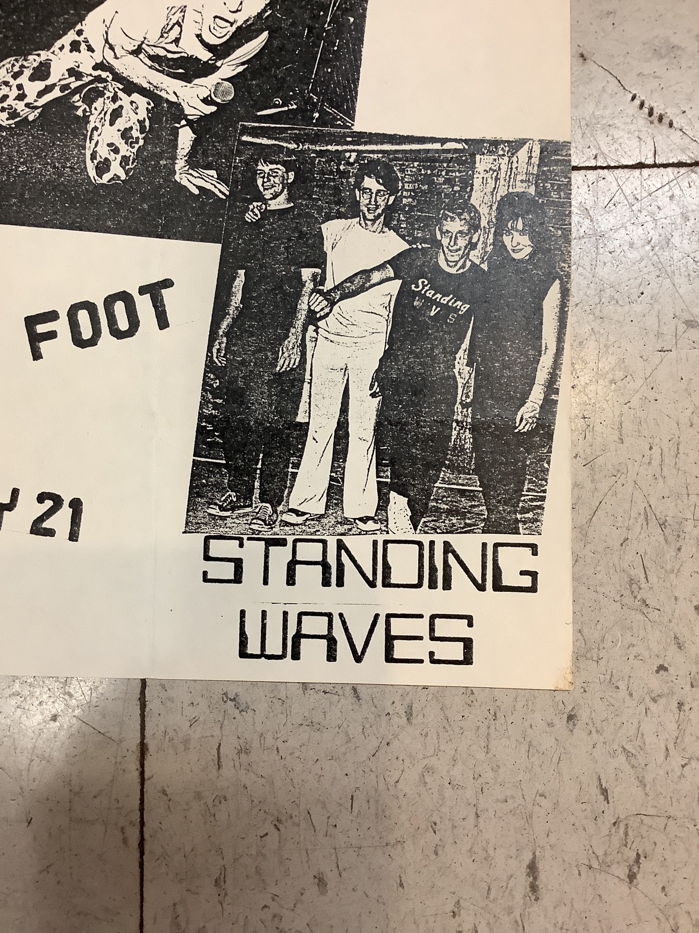 Joe "King" Carrasco and Standing Waves at Club Foot (Poster) - Image 4