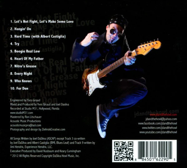 Joel DaSilva & The Midnight Howl - Joel DaSilva & The Midnight Howl (CD) - Image 2