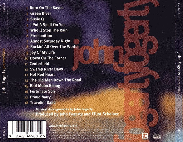 John Fogerty - Premonition (CD) - Image 2