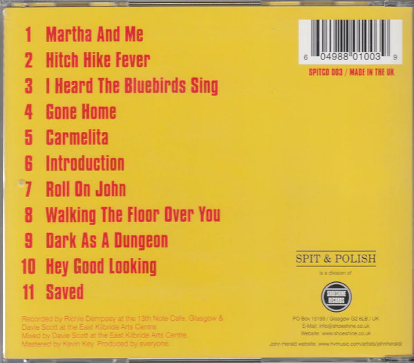 John Herald - Roll On John (CD) - Image 3