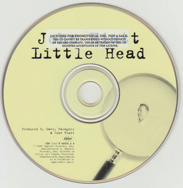 John Hiatt - Little Head (CD) - Image 3