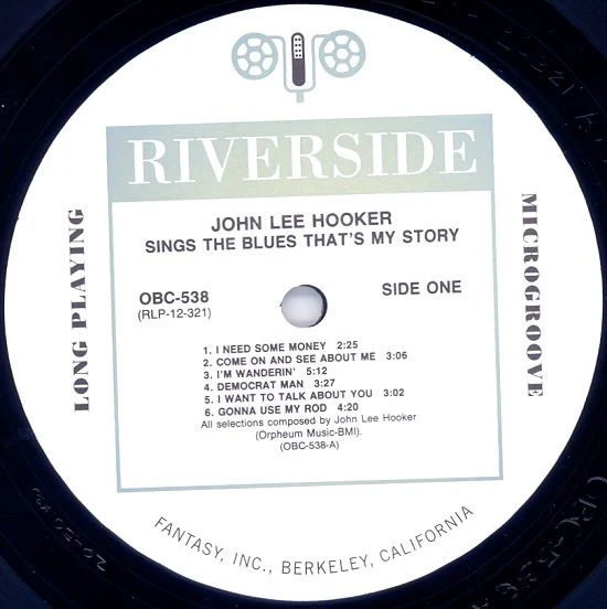 John Lee Hooker - That's My Story John Lee Hooker Sings The Blues (Vinyl) - Image 3