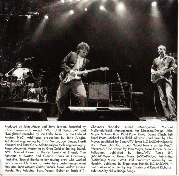 John Mayer Trio With Steve Jordan And Pino Palladino - Try! (Live In Concert) (CD) - Image 5