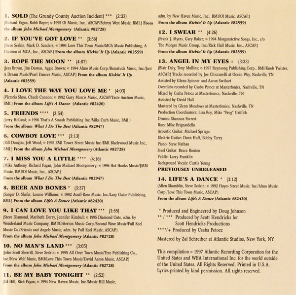 John Michael Montgomery - Greatest Hits (CD) - Image 5